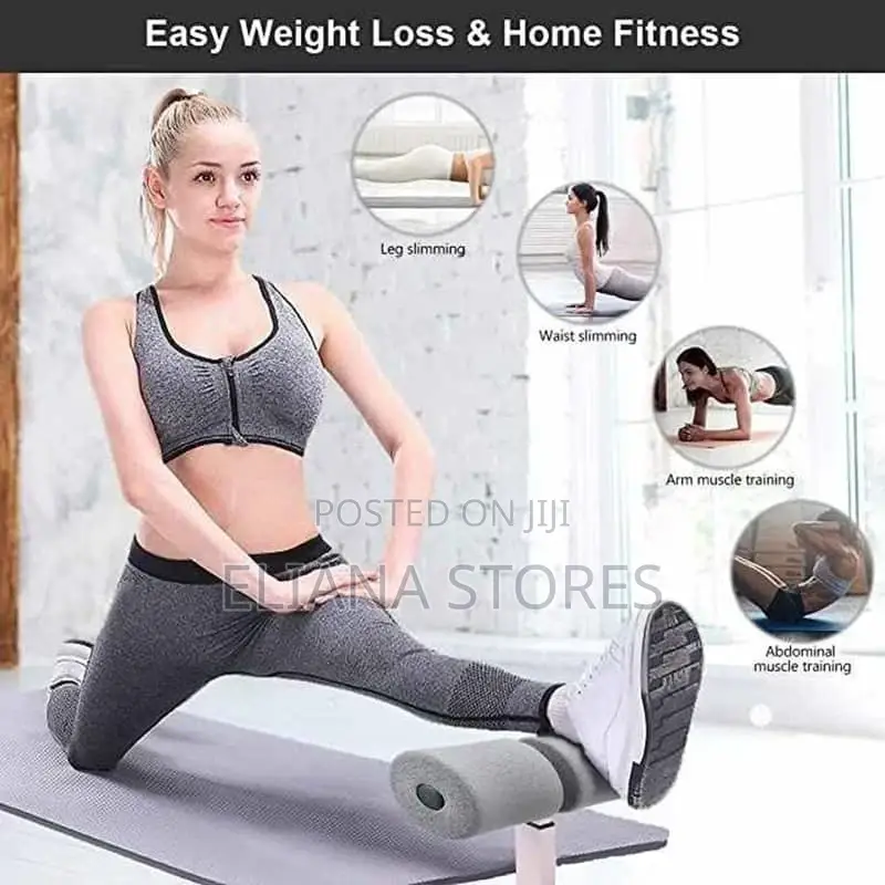 Adjustable Sit Up Bar on Floor