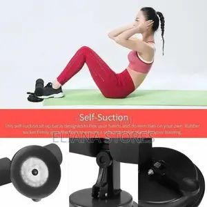 Adjustable Sit Up Bar on Floor
