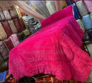 Pink Fluffy Duvet