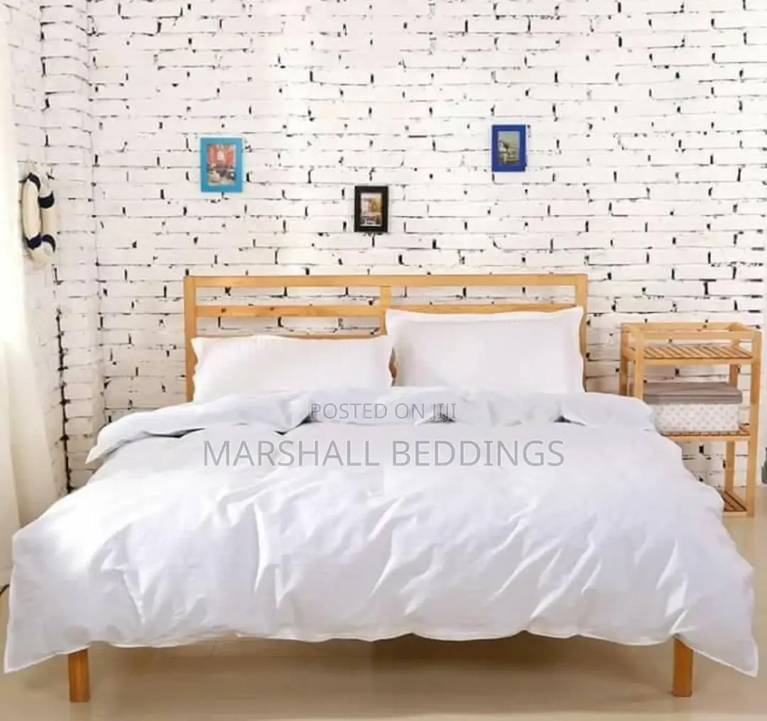 6*6 White Duvet Set