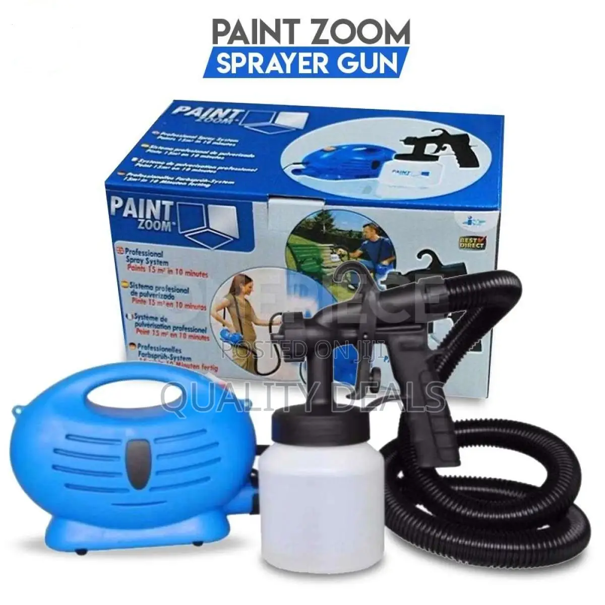 Paint Zoom Electric Portable Paint Sprayer