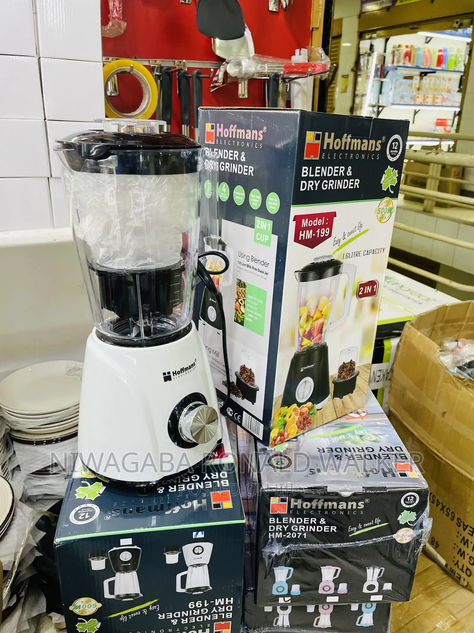 2 in 1 Quality Hoffman Blender