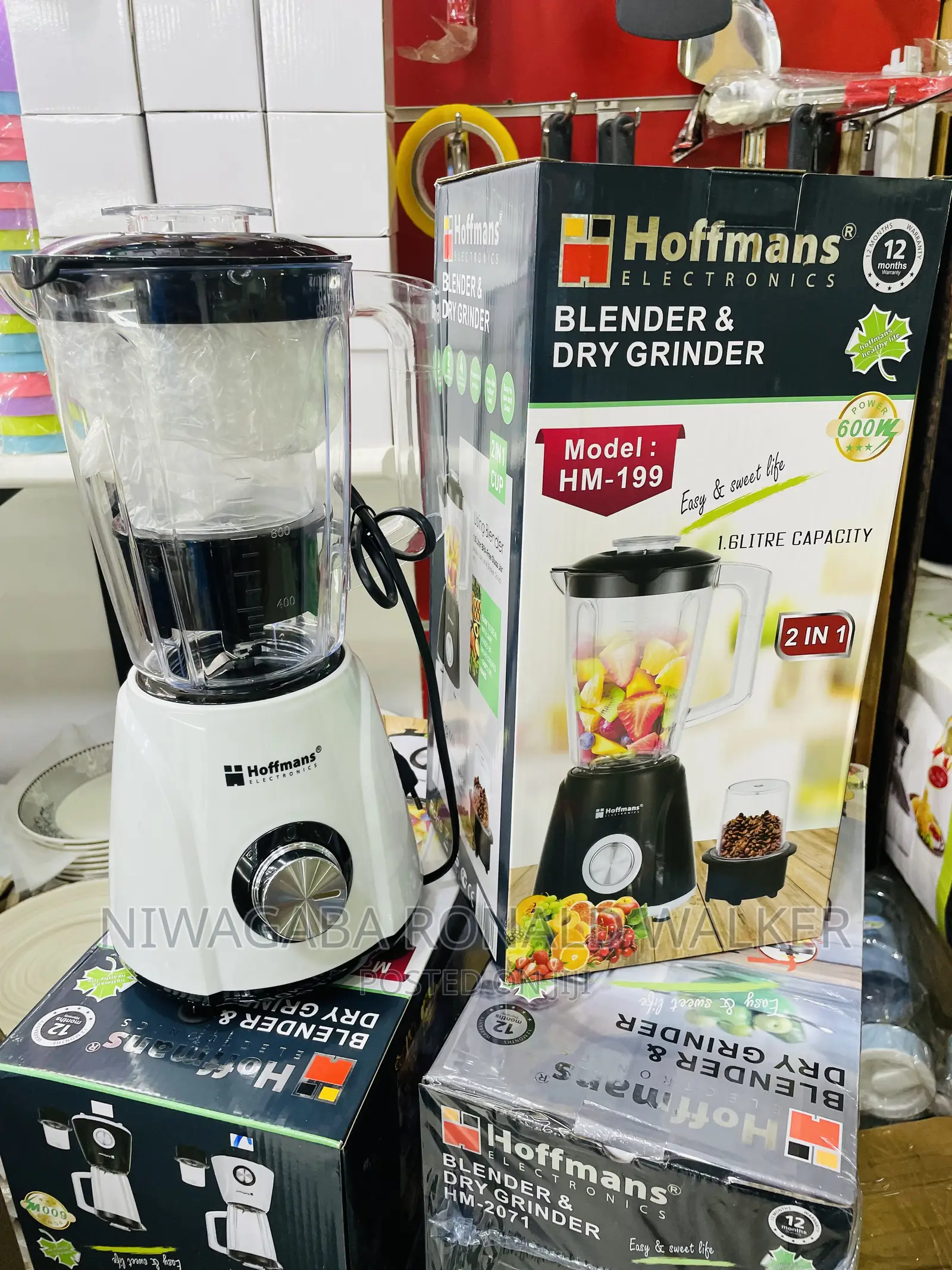 2 in 1 Quality Hoffman Blender