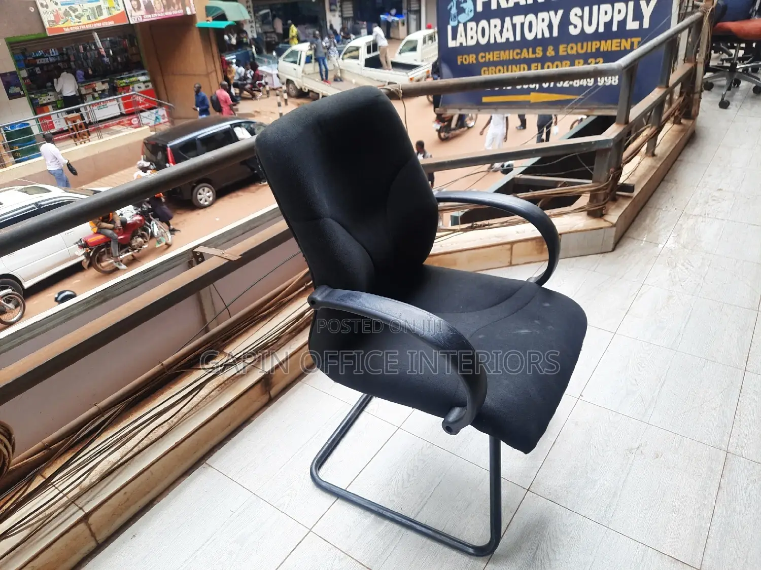 Non Rotating Office Chair, Used