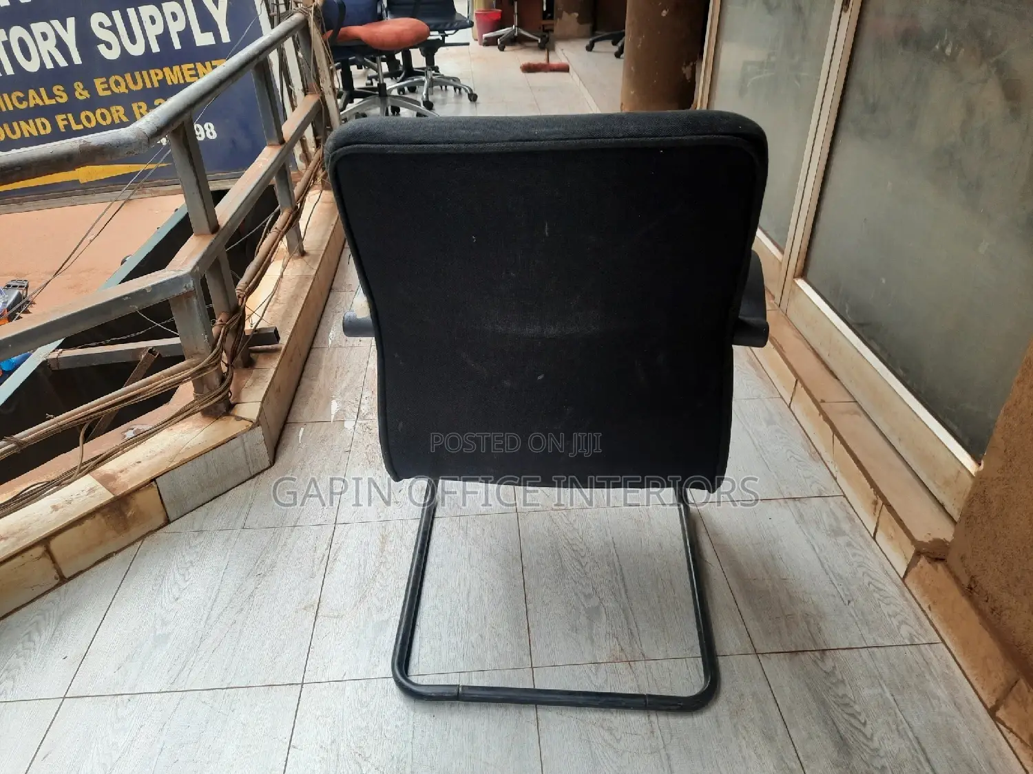 Non Rotating Office Chair, Used