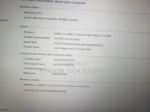 Laptop Lenovo ThinkPad T470 8GB Intel Core I5 SSD 256GB