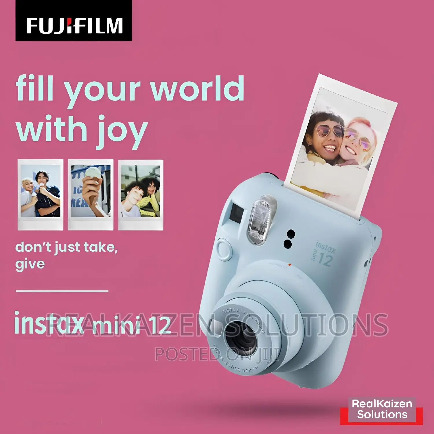 FUJIFILM Instax Mini 12 Portable Instant Film Camera