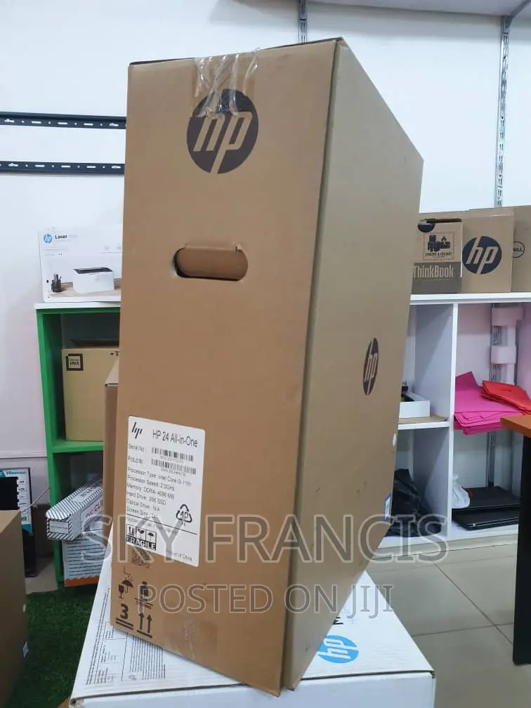 New Desktop Computer HP 4GB Intel Core I3 SSD 256GB