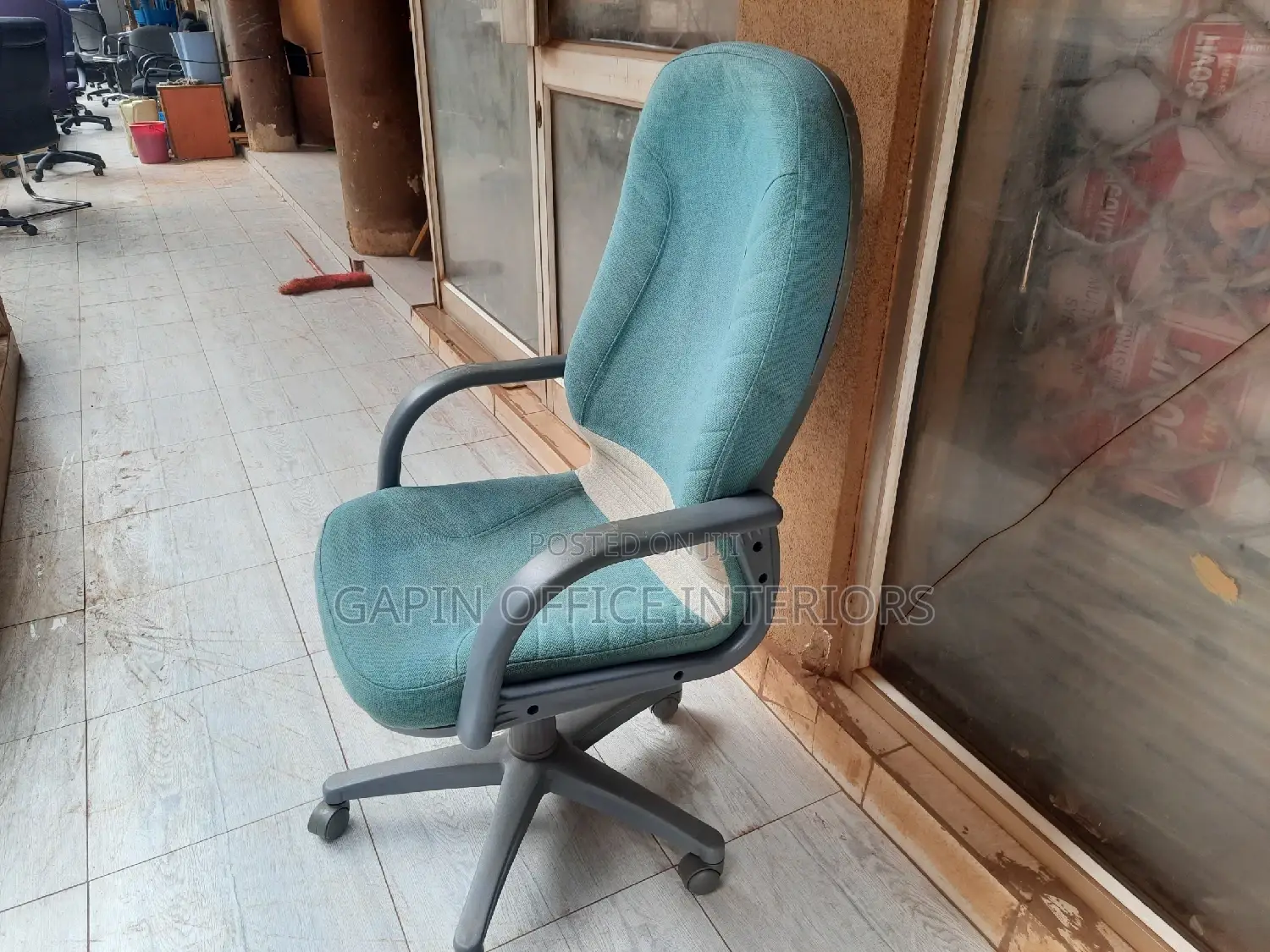 Long Back Office Chair, Used