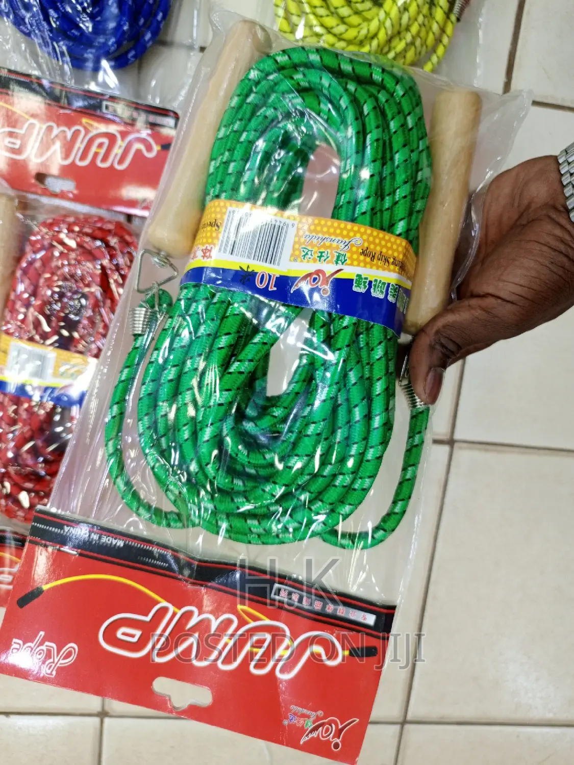 10meter Exercise Ropes Wooden Handles