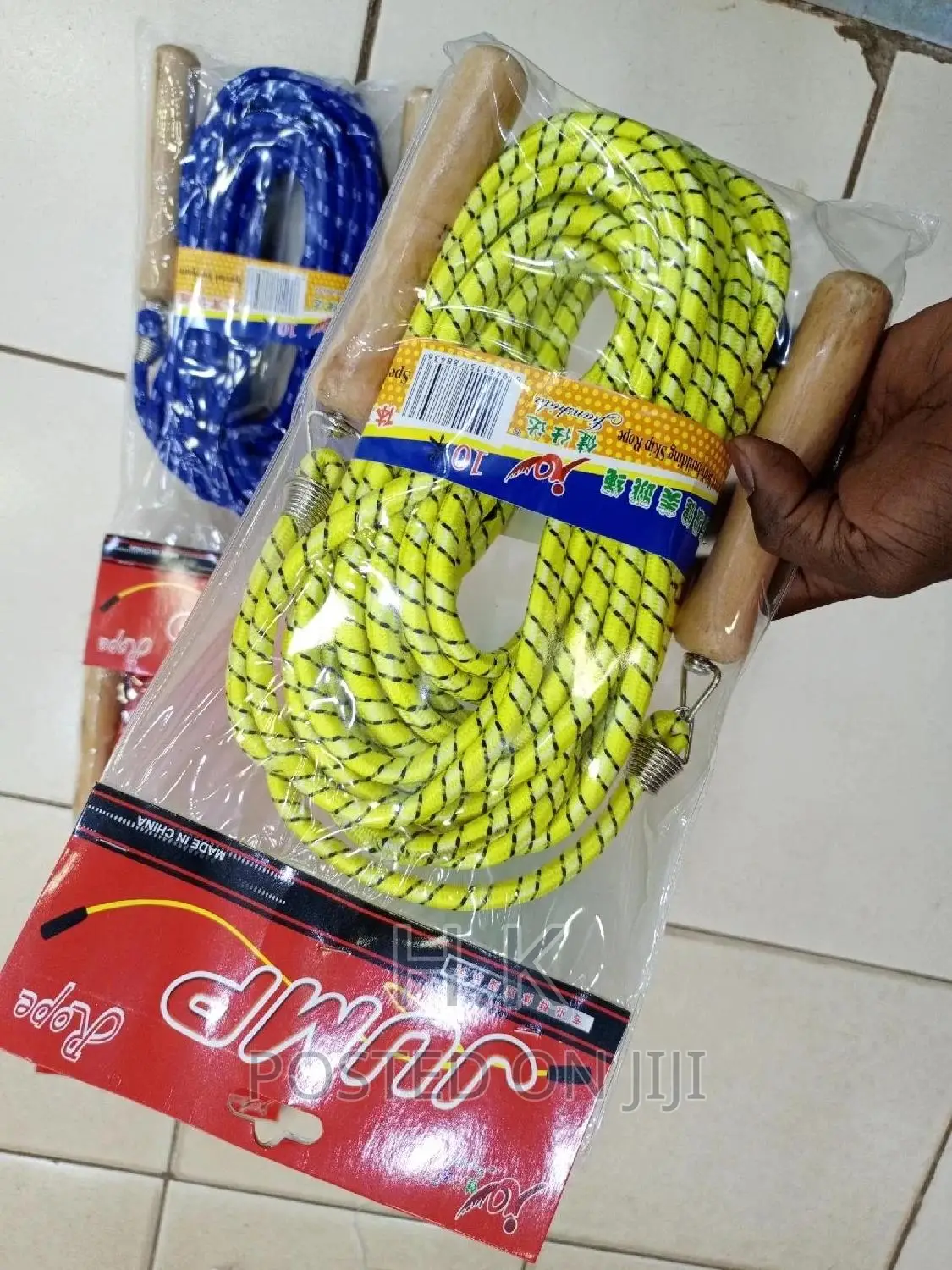 10meter Exercise Ropes Wooden Handles