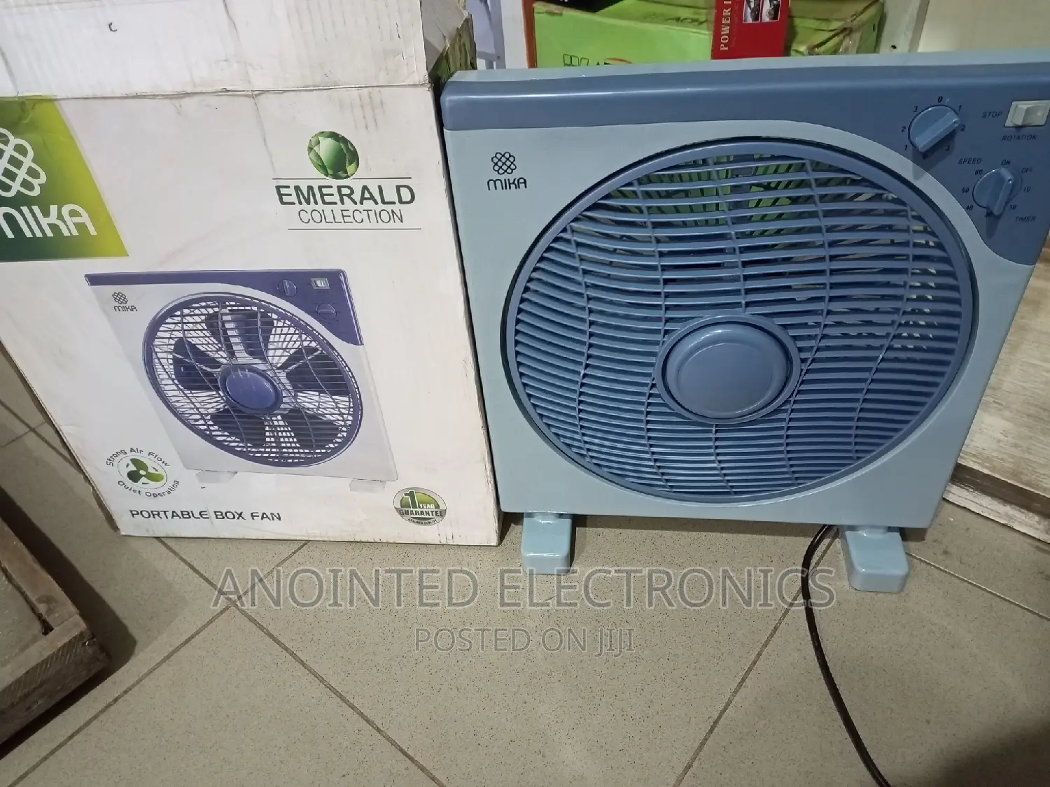 Mika Box Fans