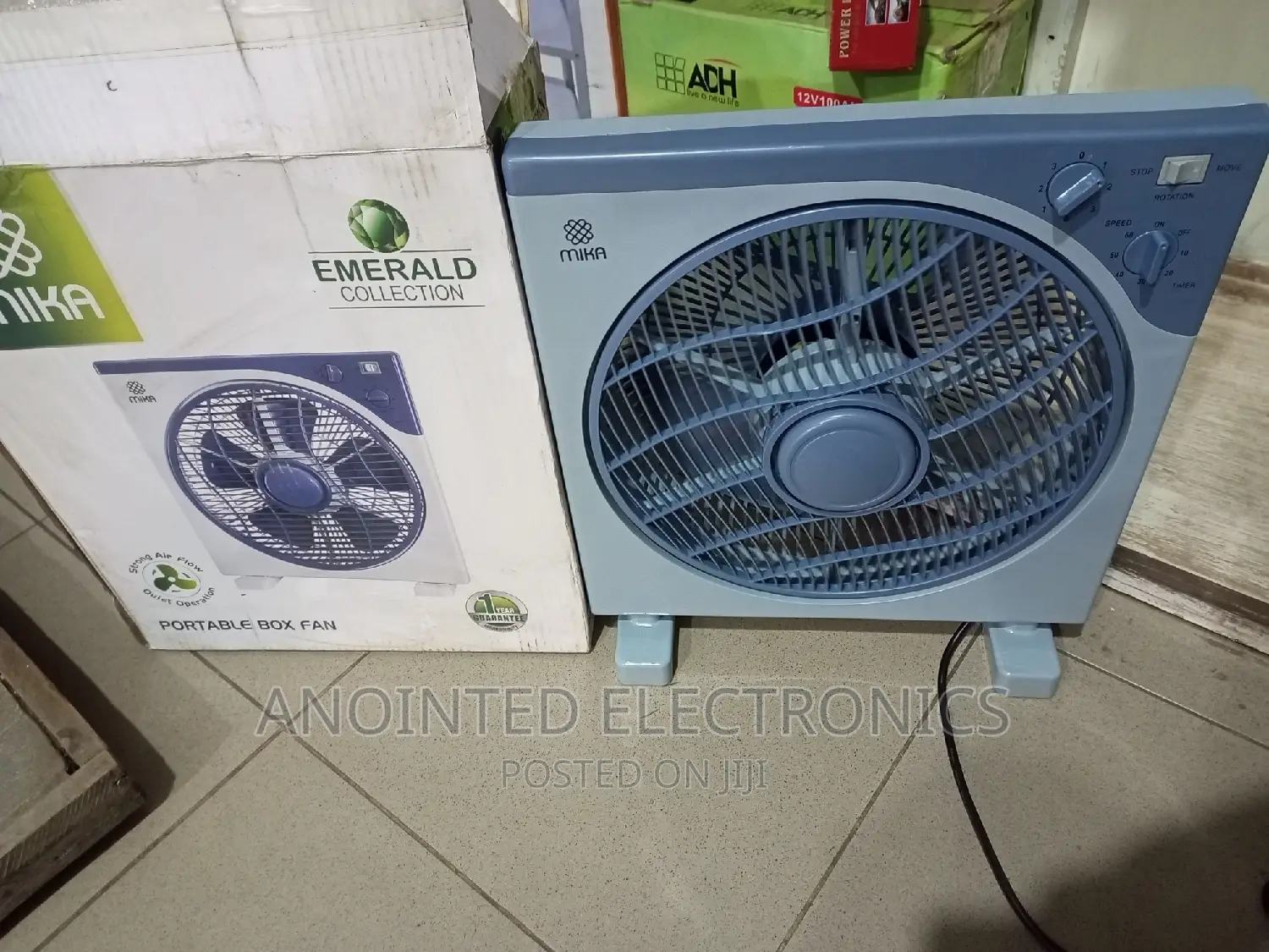 Mika Box Fans