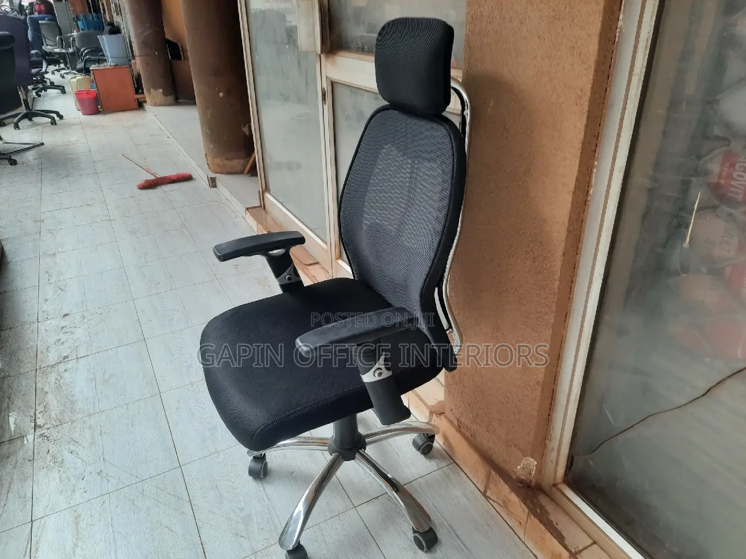 Headrest Office Back Mesh