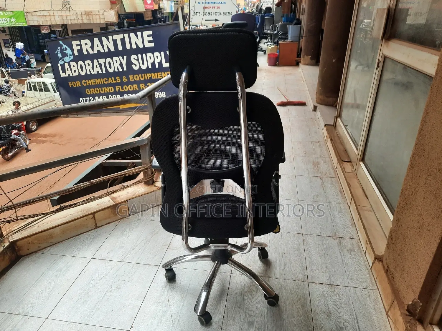 Headrest Office Back Mesh