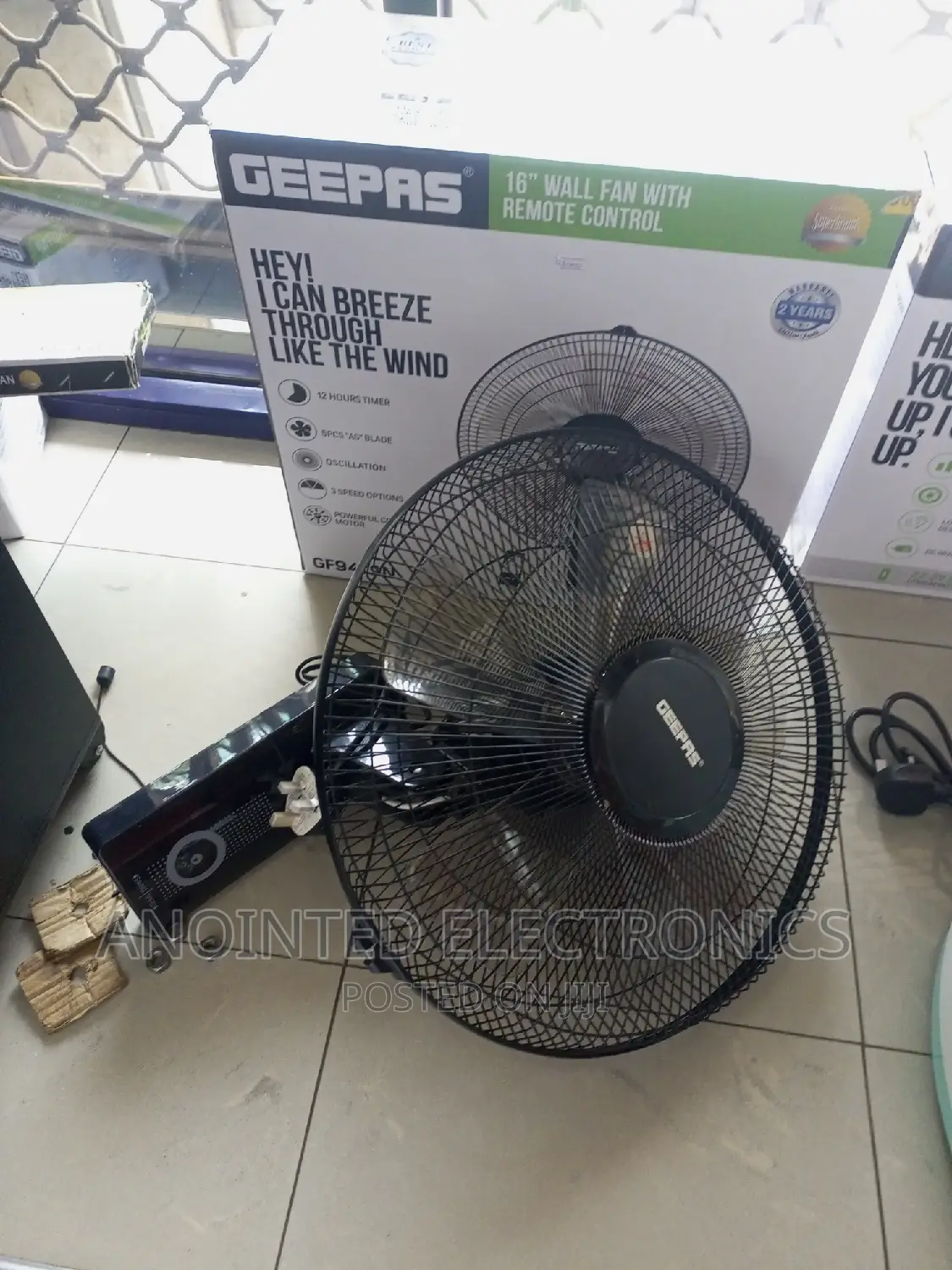Geepas Wall Mounted Fans