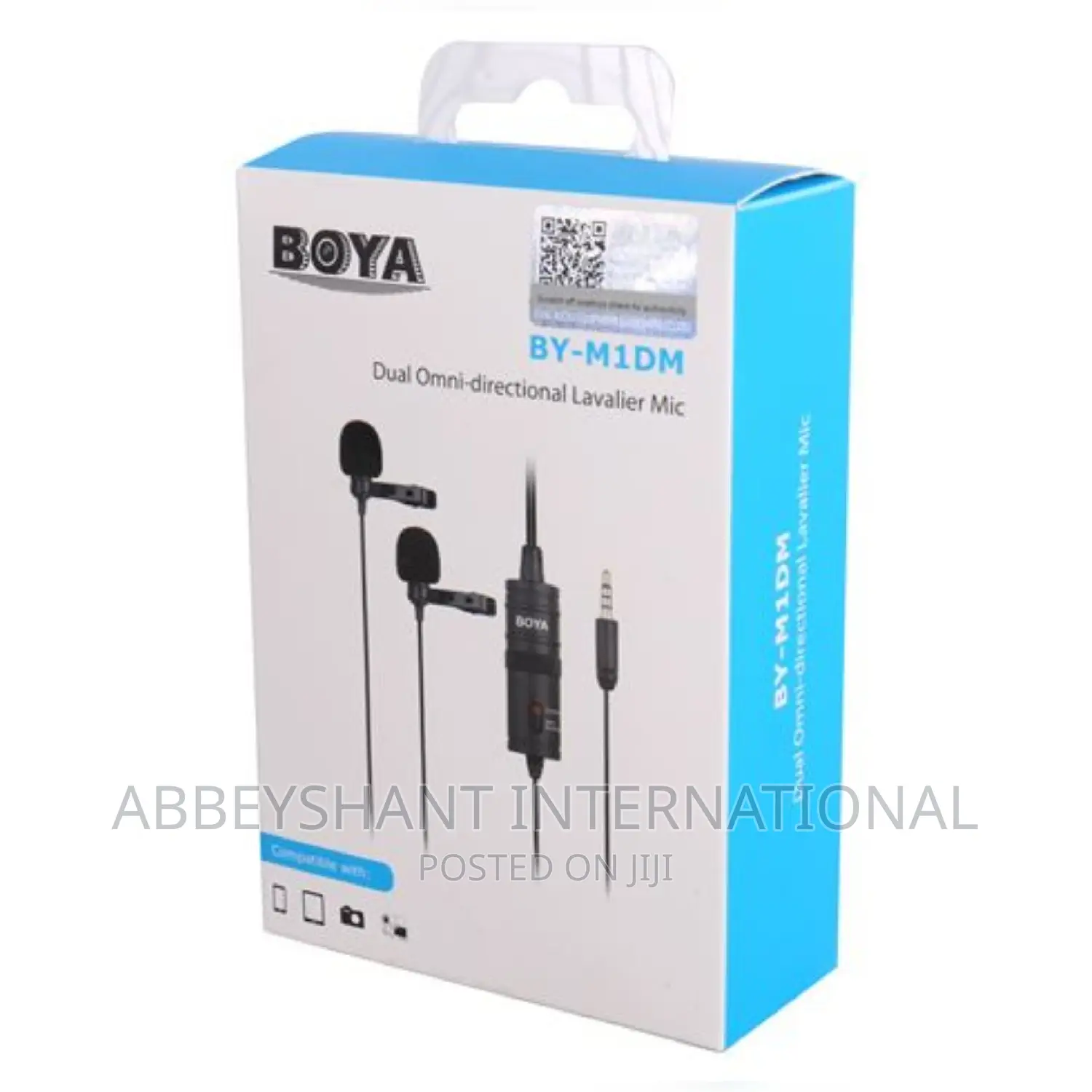 Dual Microphone Lavaliere Microphone Boya Dual Microphone