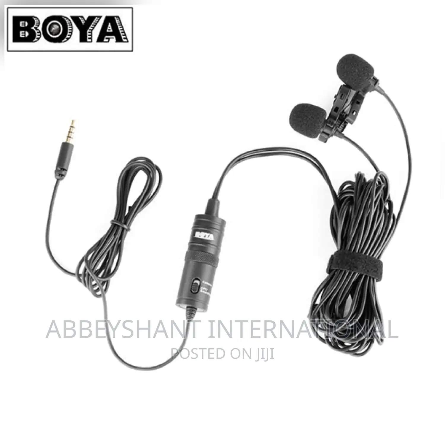 Dual Microphone Lavaliere Microphone Boya Dual Microphone