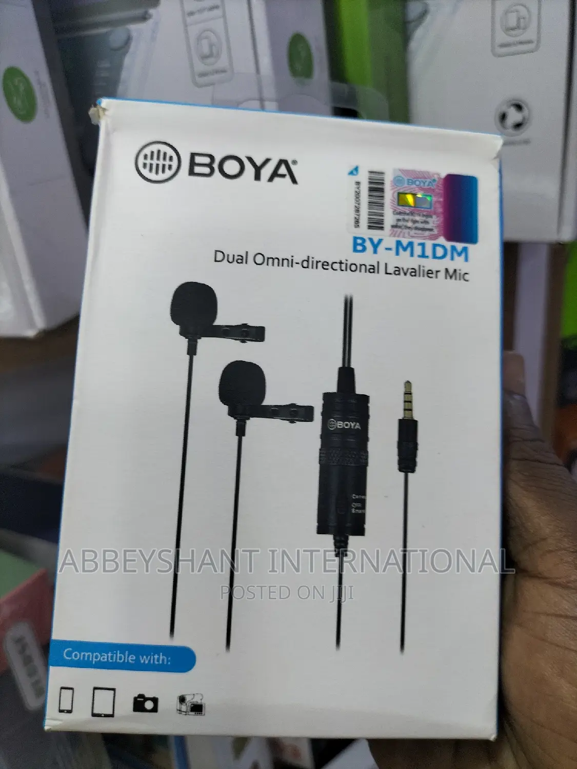 Dual Microphone Lavaliere Microphone Boya Dual Microphone