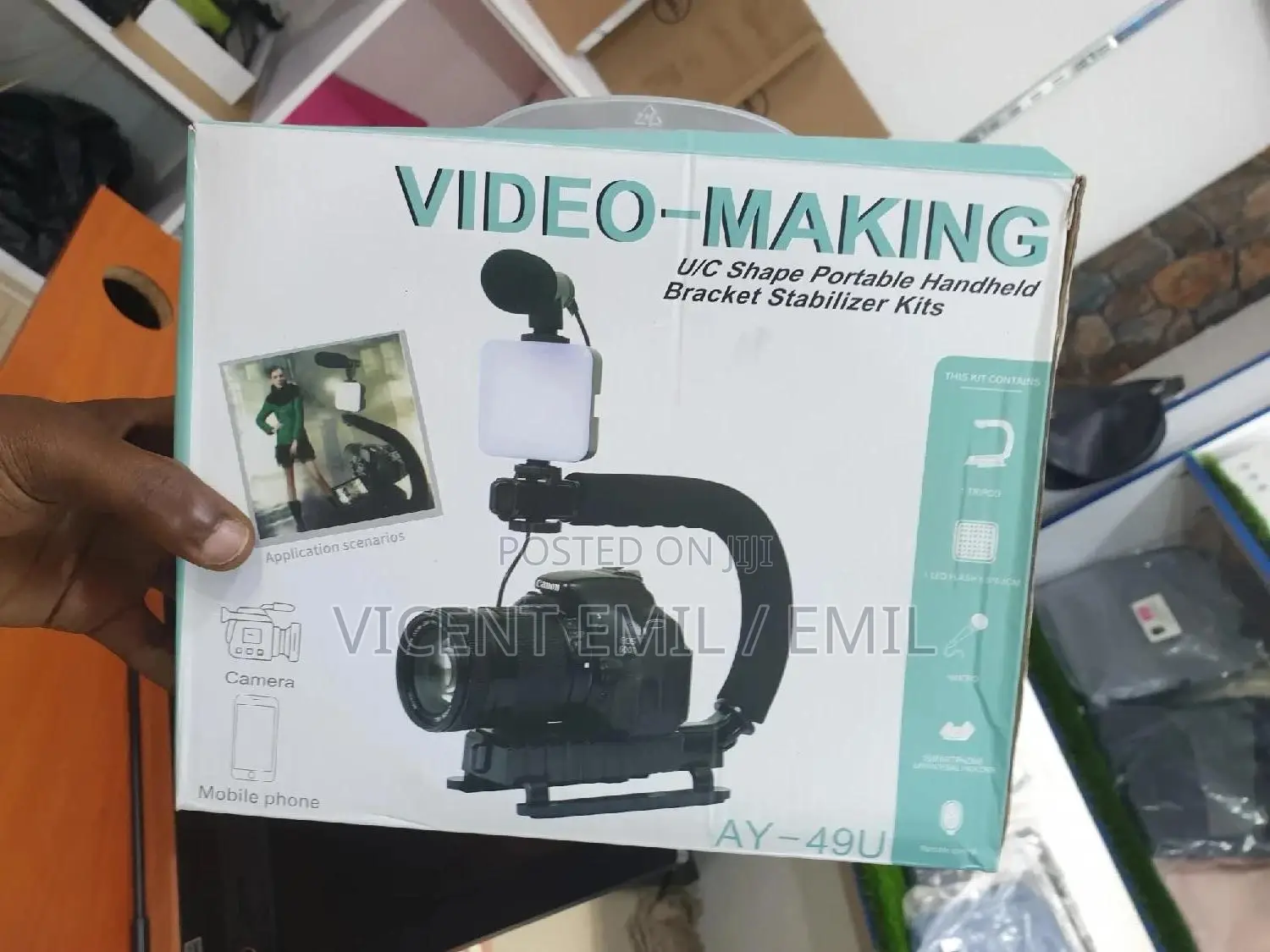Video Making Ay-49u U/C Shape Portable Handheld
