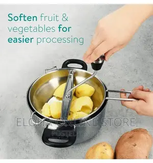 Stainless Steel Potato Masher, Food Mill/Vegetable Strainer
