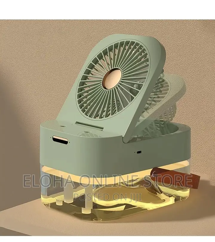 Foldable Desk Fan Intelligent Humidifier