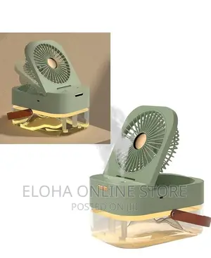 Foldable Desk Fan Intelligent Humidifier