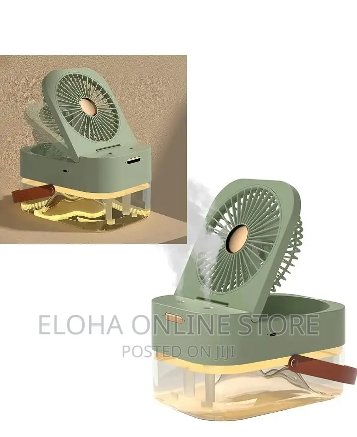 Foldable Desk Fan Intelligent Humidifier