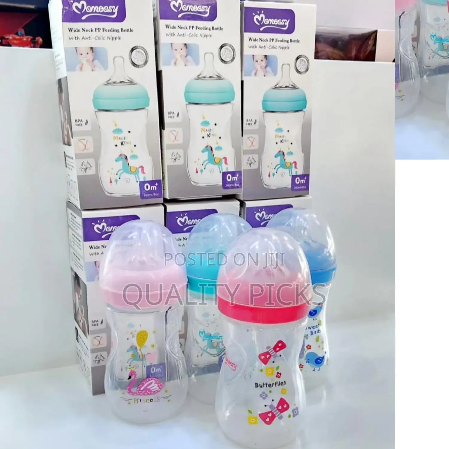 Momeasy Kids Feeding Bottle