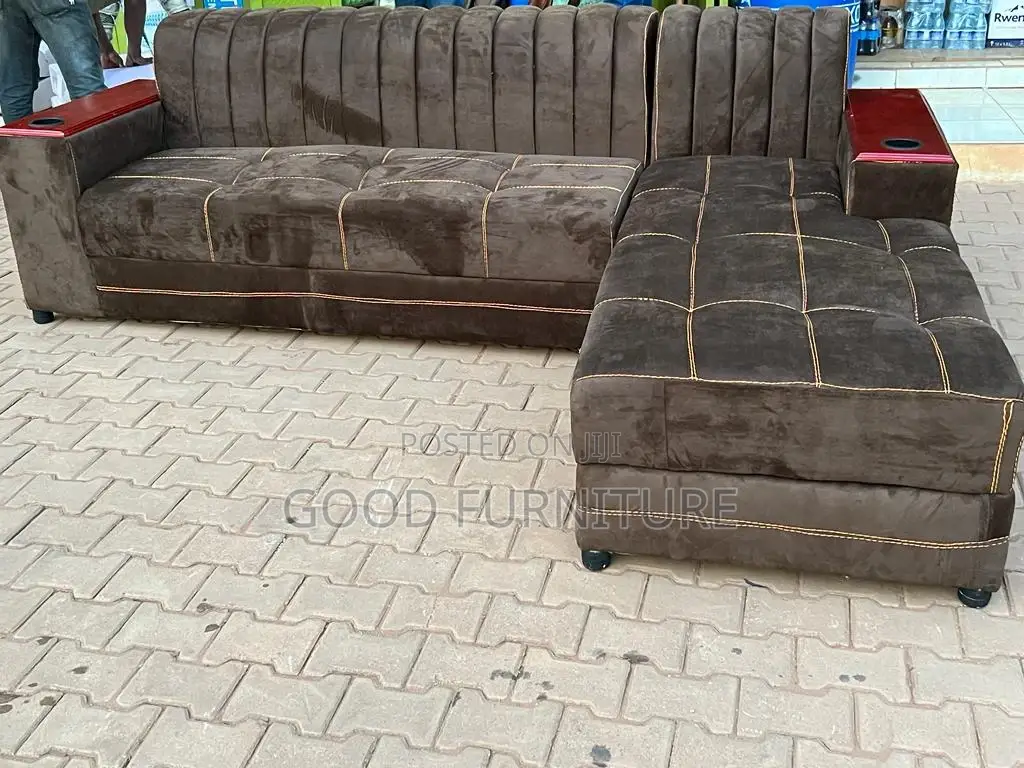 Comfortable L Sofa Set
