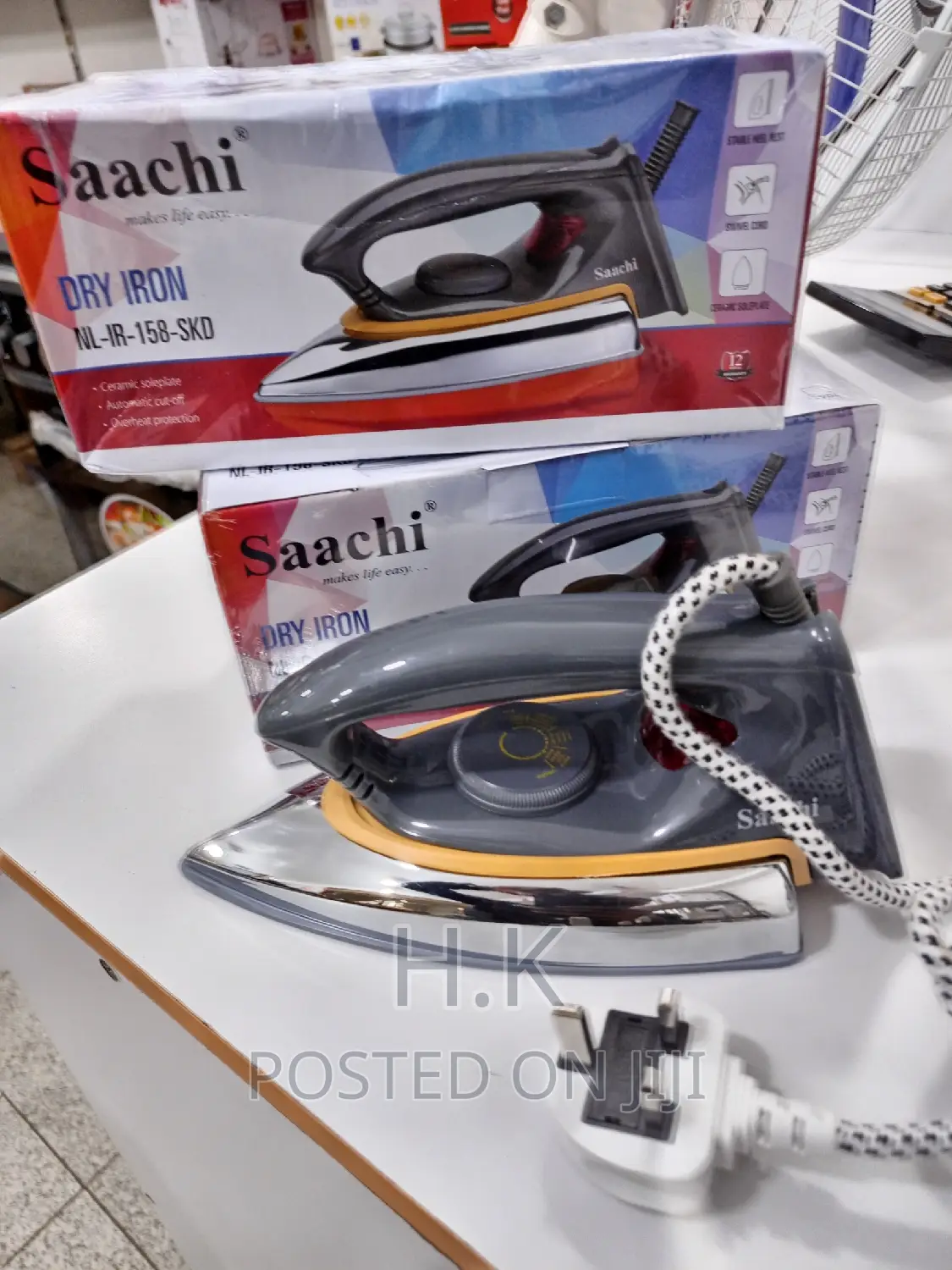 Saachi Heavy Duty Dry Flat Iron (Original)