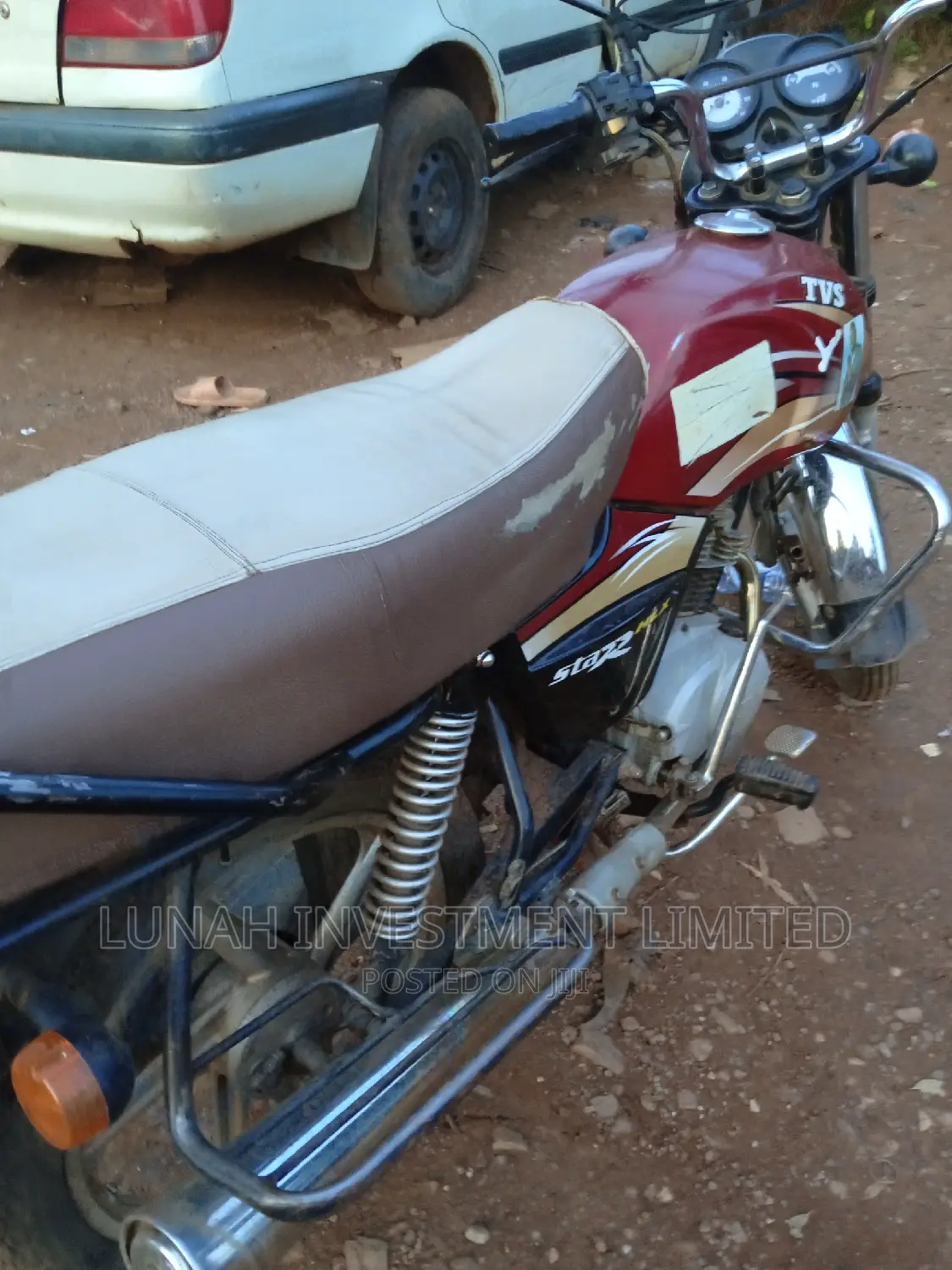 TVS XL 100 2024 Red