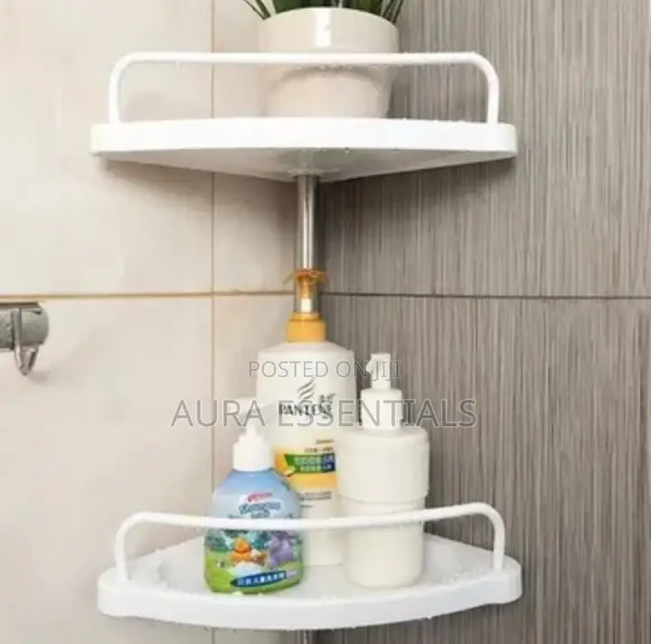 White 4 Layered Bathroom Organiser