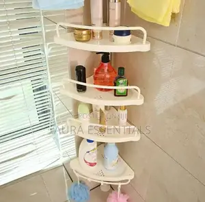 White 4 Layered Bathroom Organiser