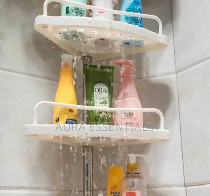 White 4 Layered Bathroom Organiser