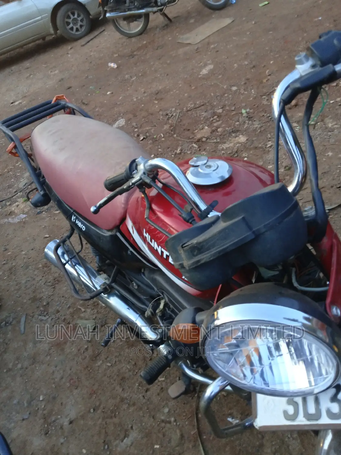 Hunter Bobber 350cc 2023 Red