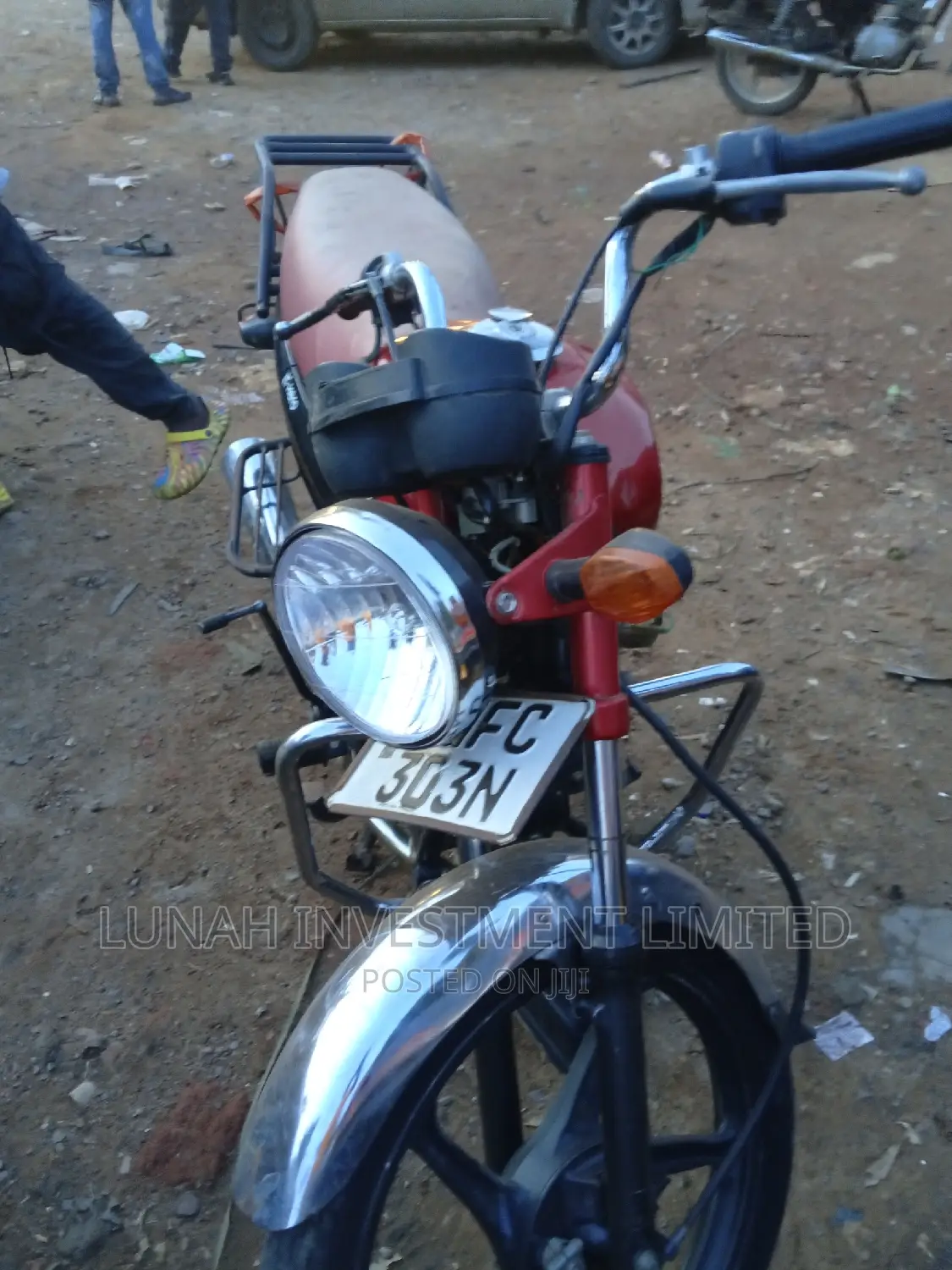 Hunter Bobber 350cc 2023 Red