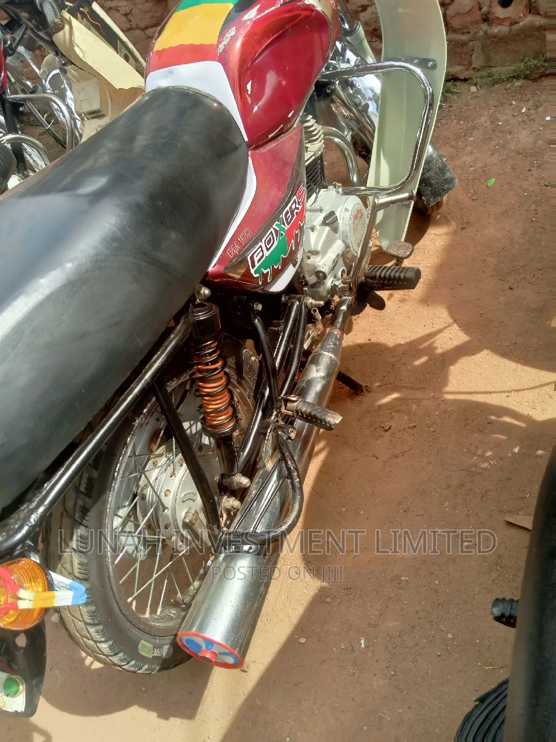 Bajaj Boxer 2023 Red