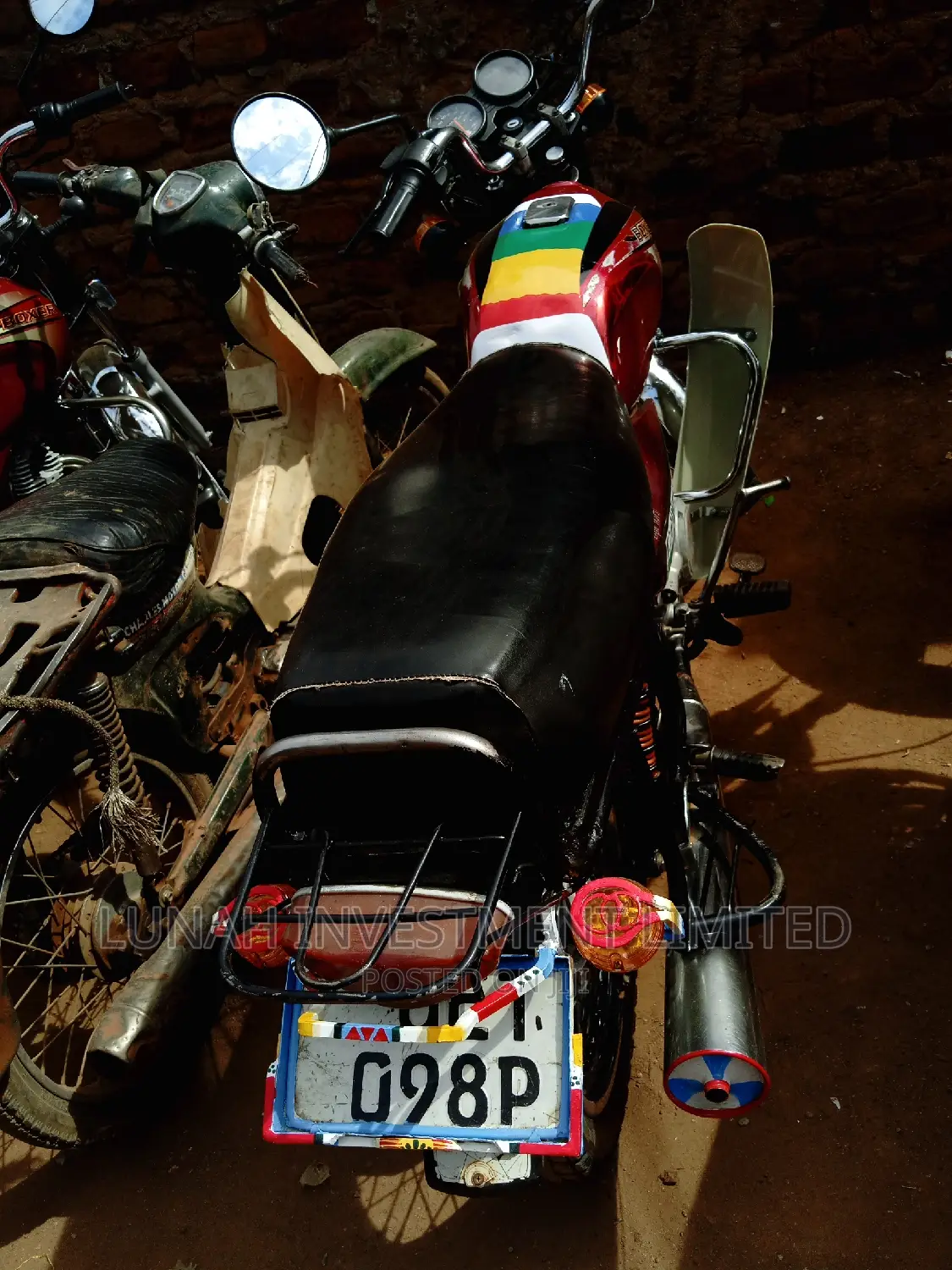 Bajaj Boxer 2023 Red