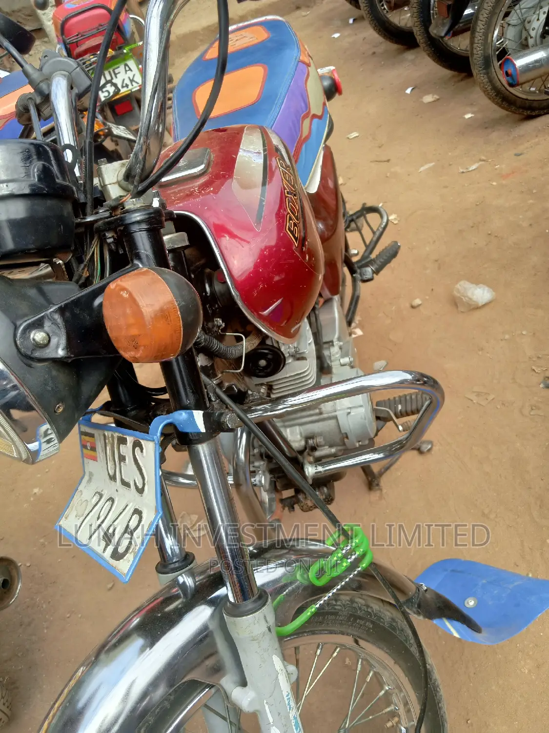 Bajaj Boxer 2022 Red