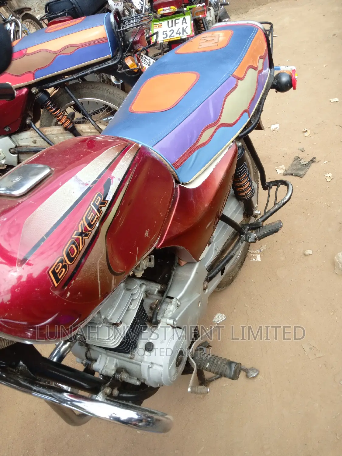 Bajaj Boxer 2022 Red