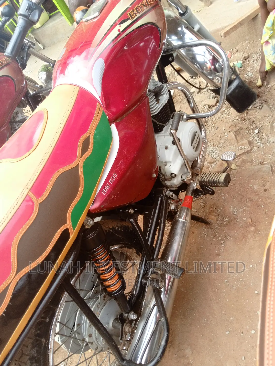 Bajaj Boxer 2022 Red