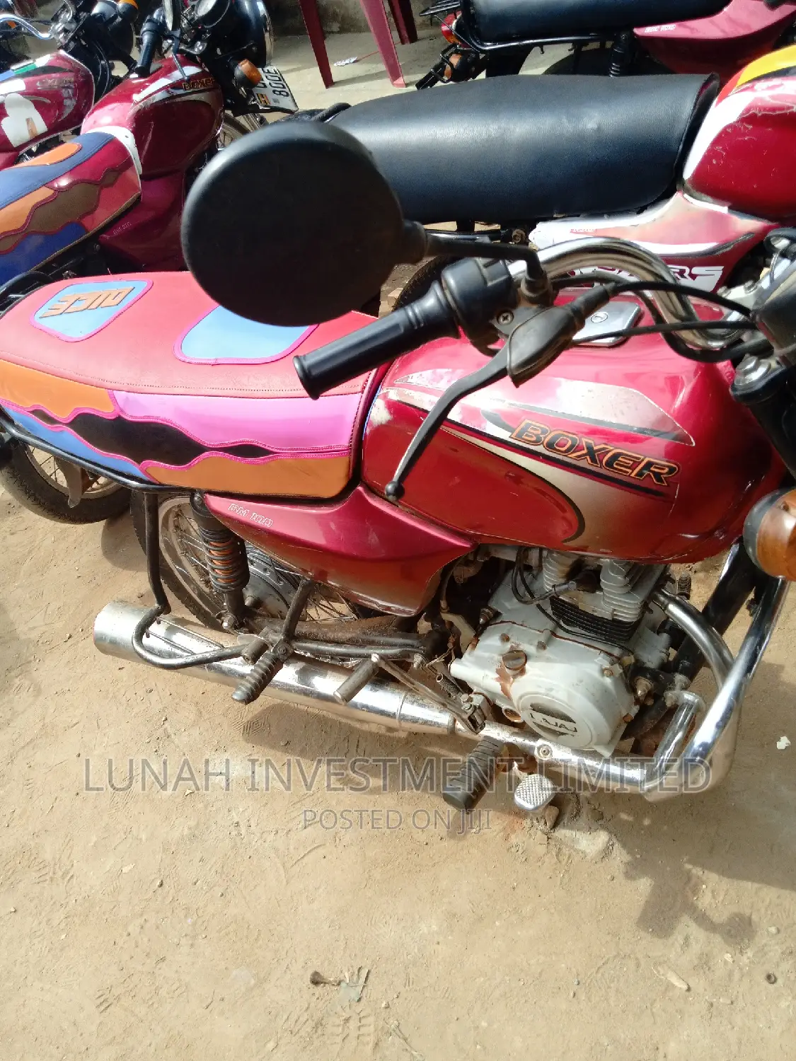 Bajaj Boxer 2022 Red
