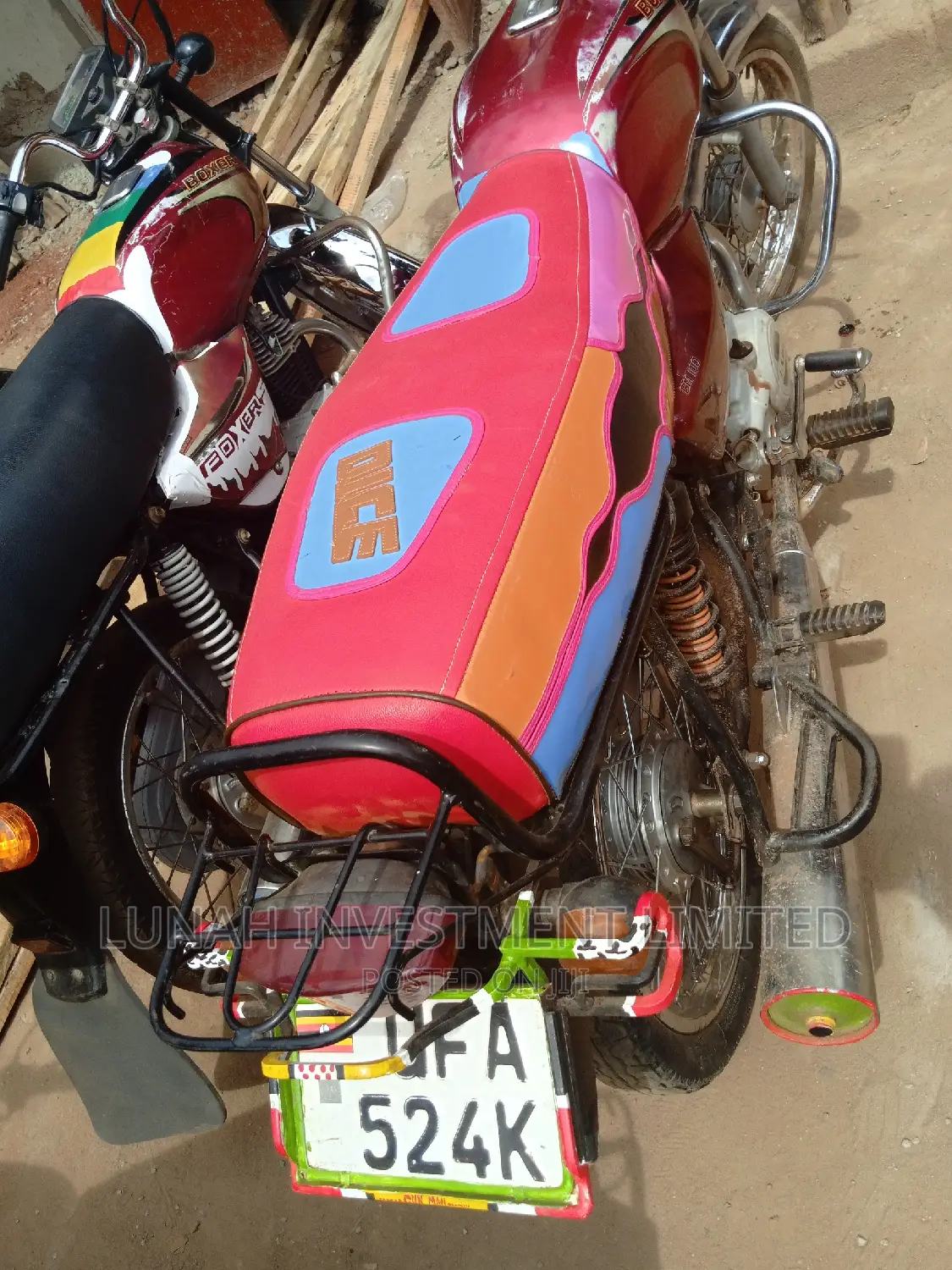 Bajaj Boxer 2022 Red