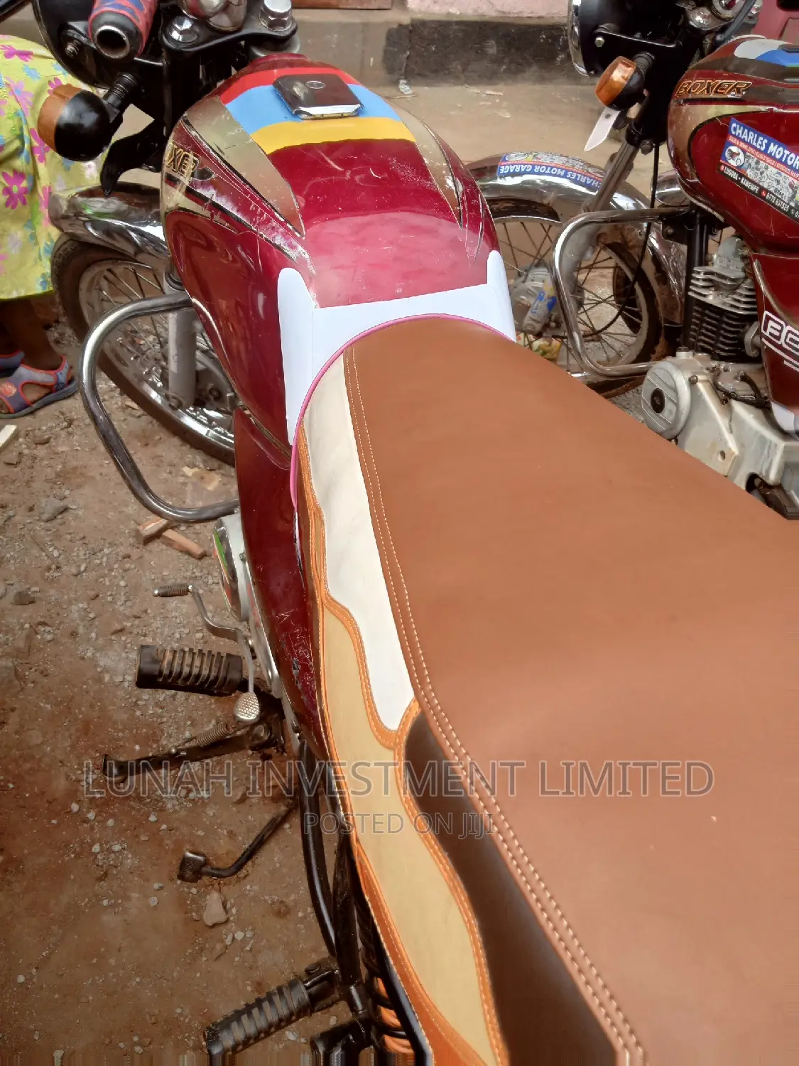 Bajaj Boxer 2018 Red