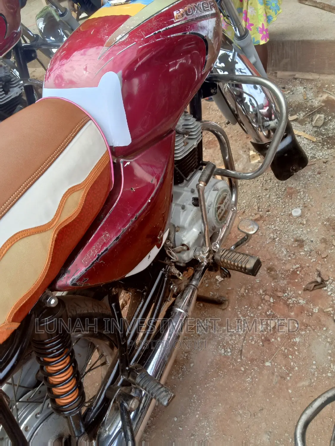 Bajaj Boxer 2018 Red