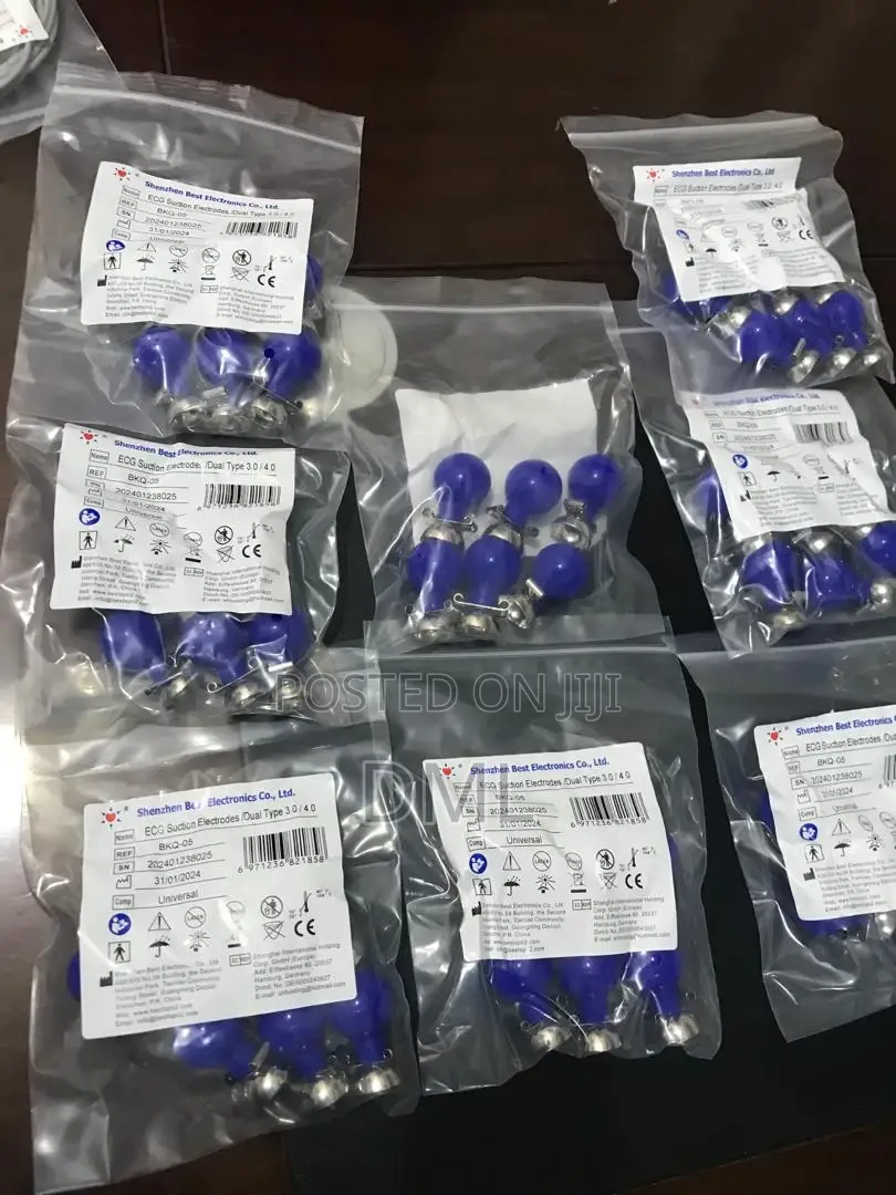 Ecg Suction Bulb Electrodes