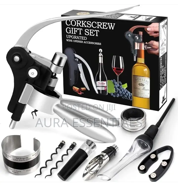 Professional Wine Bottle Opener Manual Corkscrew