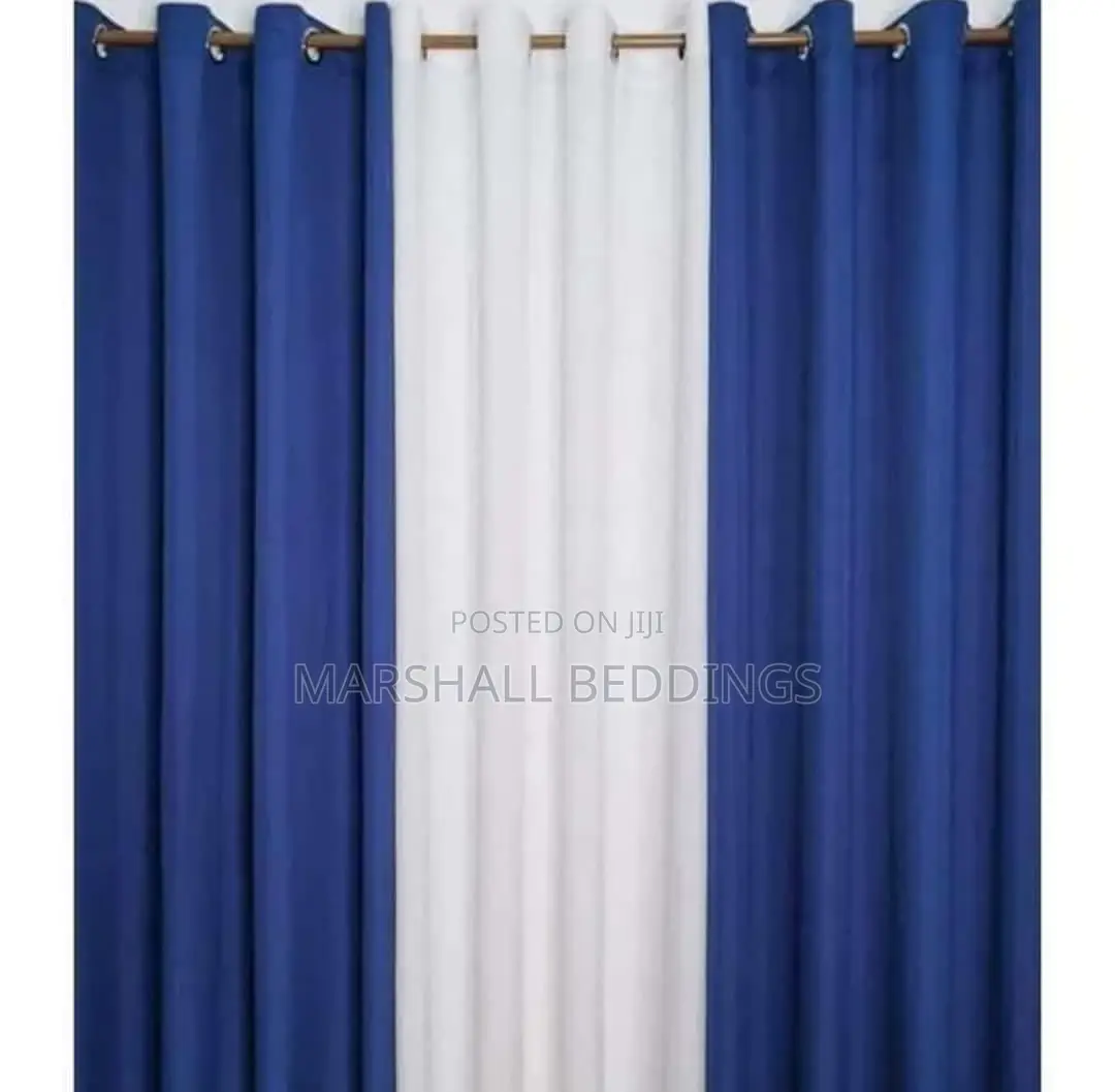 Cotton Curtains With a Net Inside