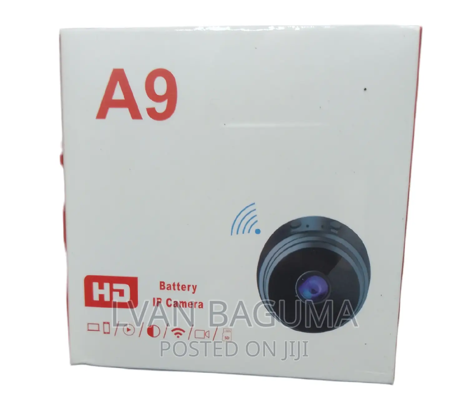 Mini Wi-Fi Magnetic Camera - Portable, No Installation